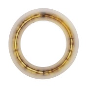 Stampo silicone per realizzare dei bracciali sfaccetati in resina 56x16x8 mm x1