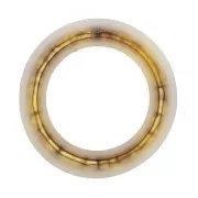 Stampo silicone per realizzare dei bracciali sfaccetati in resina 56x16x8 mm x1