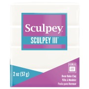 Pasta per modellare Sculpey III 57 gr White (n°001)