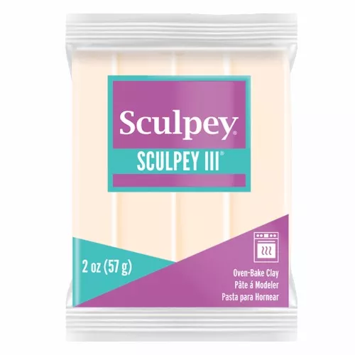 Pasta per modellare Sculpey III 57 gr Translucent (n°010)