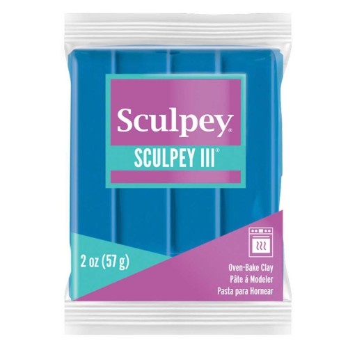 Pasta per modellare Sculpey III 57 gr Turquoise (n°505)