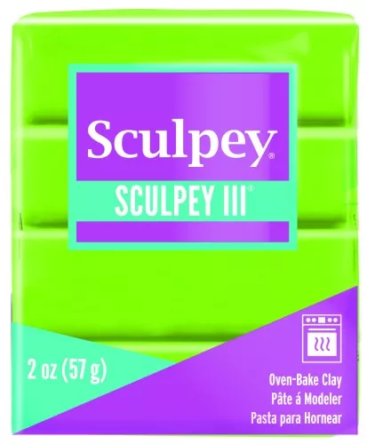 Pasta per modellare Sculpey III 57 gr Granny smith (n°1629)