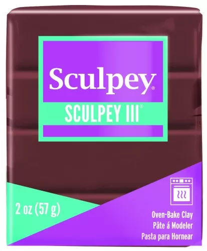 Pasta per modellare Sculpey III 57 gr Chocolate (n°053)