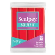 Pasta per modellare Sculpey III 57 gr Red hot red (n°583)|raw }}