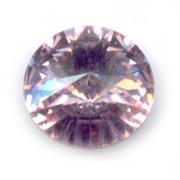 Cabochon PureCrystal 1122 Rivoli mm. 14 Light Amethyst