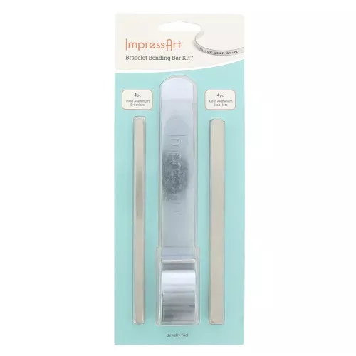 Kit ImpressArt - Sagomatrice con 8 bracciali in alluminio per formar dei bracciali