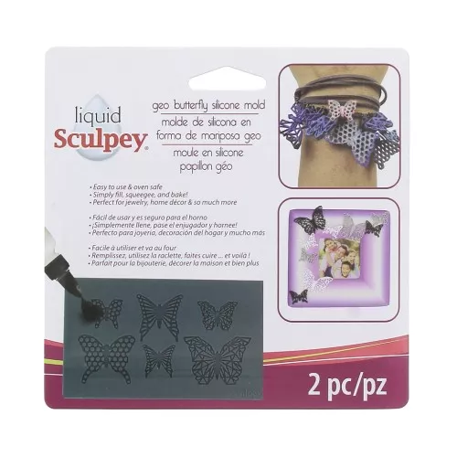 Stampo in silicone Sculpey - Farfalle x1