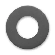 Rondella Polaris mm. 12 Jet Hematite x1