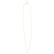 Collana maglia sfera 1.5 mm - dorato con oro fino x 1|raw }}