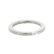 Portachiavi anello 29 mm Rodiato x1