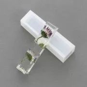 Stampo silicone quadrato per realizzare dei pendenti in resina 49 mm x1