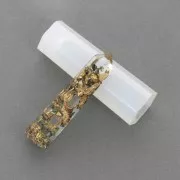 Stampo silicone esagono per realizzare dei pendenti in resina 48 mm x1