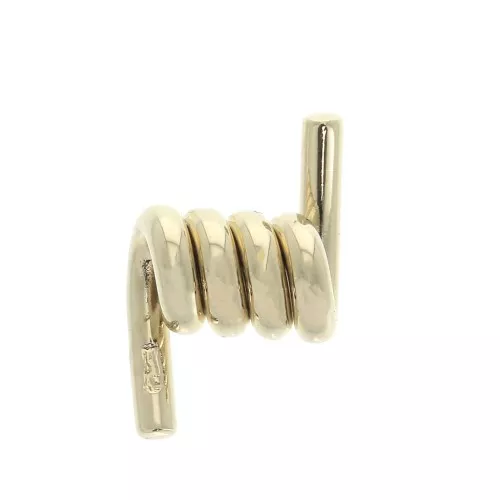 Pendente filo spinato 12x18.5 mm - Placcato oro 3 micron x1