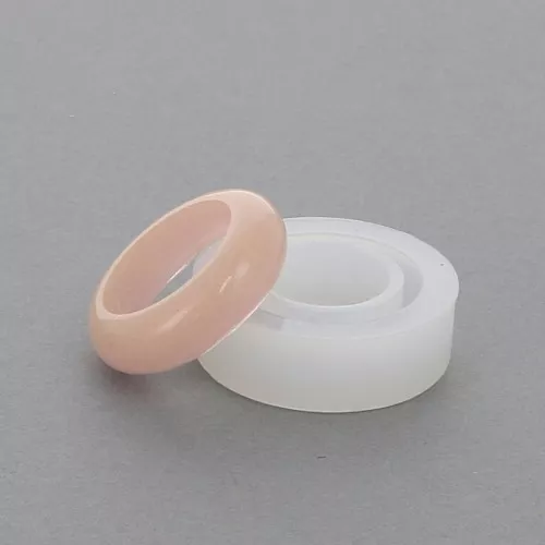 Stampo silicone per realizzare degli anelli lisci in resina taglia 50 x1