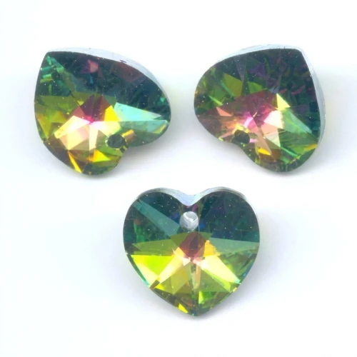 Cuore PureCrystal 6228 mm. 18x17.5 Crystal Vitrail Medium x1