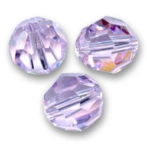 PureCrystal 5000 Perla rotonda da 8 mm - Viola x1