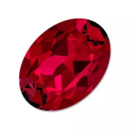 Cabochon PureCrystal 4120 ovale mm. 6x4 Scarlet x1