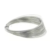 Filo tondo da 0,50 mm in acciaio inossidabile 304 x 15 m