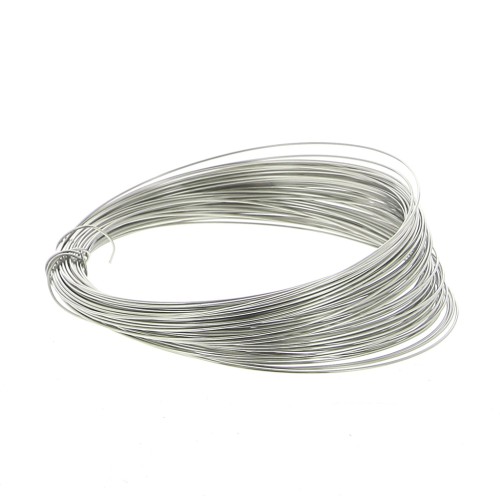 Filo tondo da 0,50 mm in acciaio inossidabile 304 x 15 m