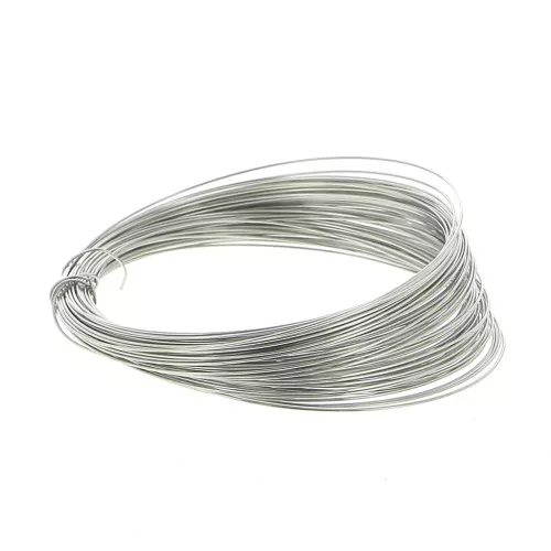 Filo tondo da 0,50 mm in acciaio inossidabile 304 x 15 m