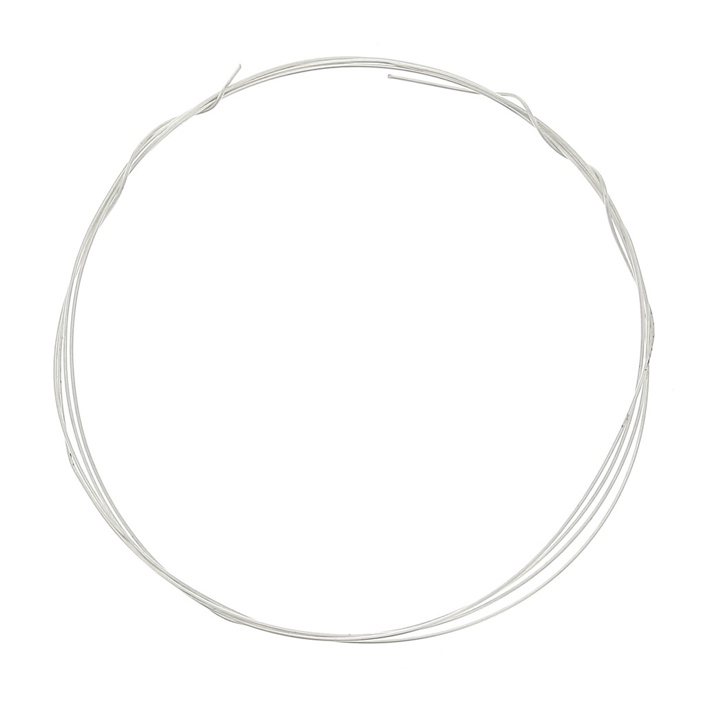 Filo D'argento 925 Per Gioielli - Diametro 1,8 Mm, Rotondo Duro, Venduto A Metro, Per Fai-da-te