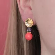 PureCrystal 5000 Perle rotonde da 6 mm - Rosa x6