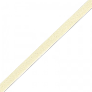 Laccetto imitazione pelle scamosciata mm. 3x1.3 Avorio x m. 2.8