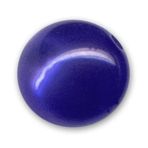 Perla tonda Polaris brillante mm. 8 Dark Indigo x1