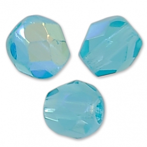 Faccette 4 mm Light Teal AB x50