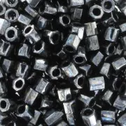 Miyuki Delica 8/0 Hex Cut DBLC0001 - Gunmetal