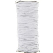 Elastico piatto 3 mm Bianco x180 m|raw }}