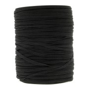 Elastico piatto 4 mm Nero x200 m|raw }}