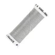 Filo da ricamo Seta ovale Grigio (3842)x30m