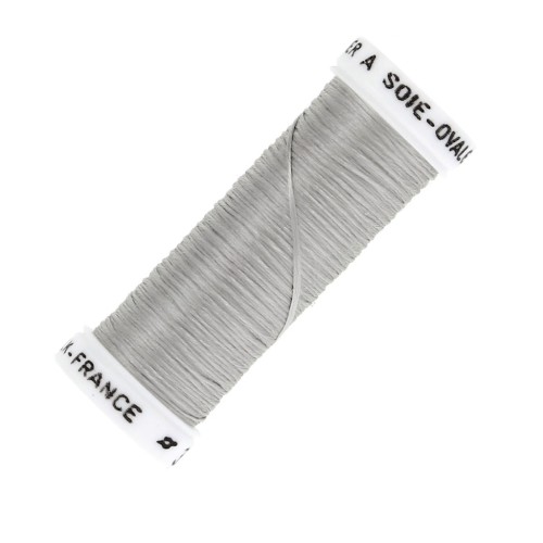 Filo da ricamo Seta ovale Grigio (3842)x30m
