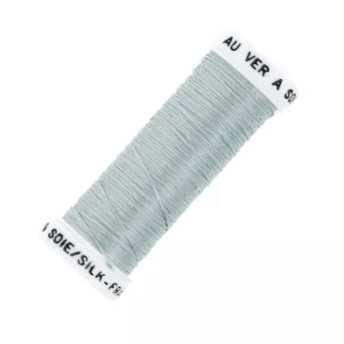 Filo da ricamo Seta ovale Grigio acciaio (112) x30m