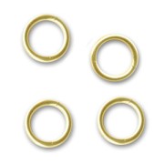 Anellini chiusi mm.  5x0.7 in Gold filled x10