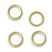 Anellini chiusi mm.  5x0.7 in Gold filled x10