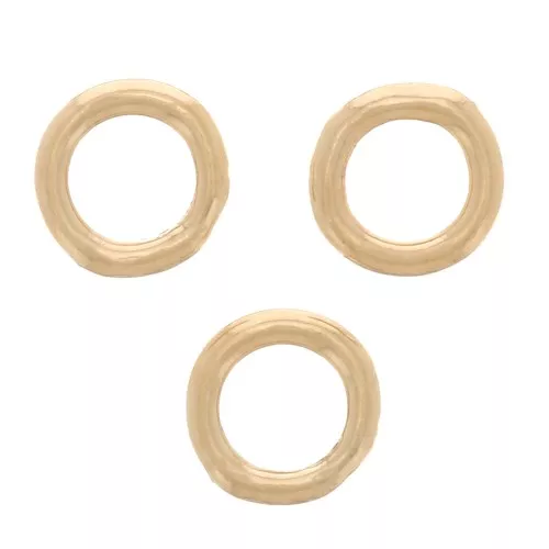 Anellini chiusi mm.  4x0.7 in Gold filled x10