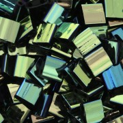 Miyuki Tila Beads 5x5x1.9 mm TL-55098 - Black Blue Star Full x10g|raw }}