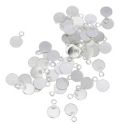 Palline da incollare mm. 6 in Argento 925 x10
