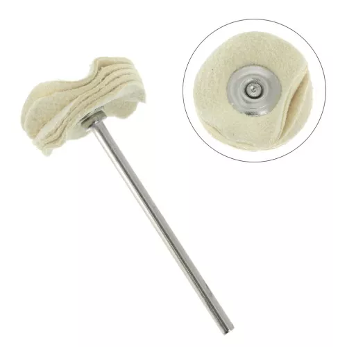 Spazzolina circolare di lucidatura in pelle di camoscio 22 mm x1