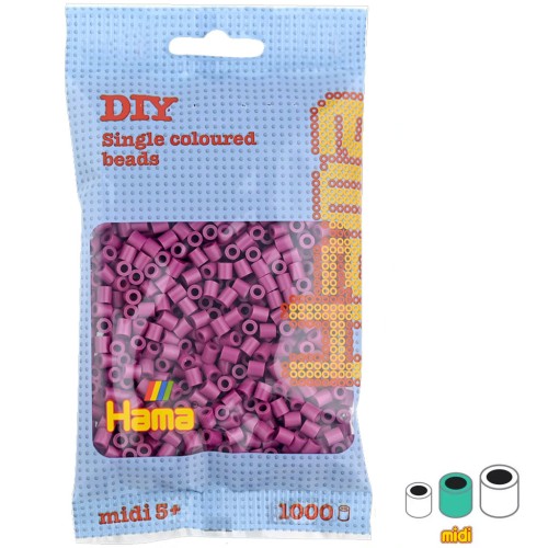 Perle da stirare  Hama MIDI 5 mm Prugna (n°82) x1000