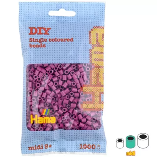 Perle da stirare Hama MIDI 5 mm Prugna (n°82) x1000