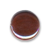 Disco piatto in ceramica mm. 13 Petrolio iridato|raw }}