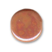 Disco piatto in ceramica mm. 13 Arancio iridato|raw }}