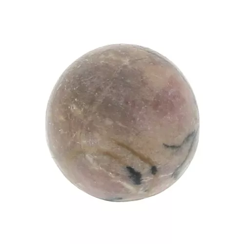 Cabochon rotondo 10 mm pietra gemma - Rodonita x1