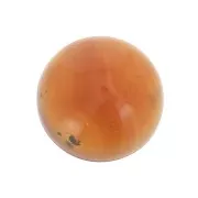 Cabochon rotondo 10 mm in pietra gemma - Corniola x1