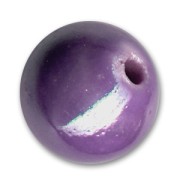 Perle brillanti in ceramica mm. 9 Cinnamon x5|raw }}