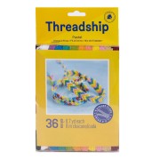 Assortimento 36 fili da ricamo per bracciale brasiliano & ricamo - Pastello x1|raw }}