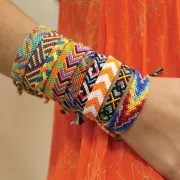 Assortimento 36 fili da ricamo per bracciale brasiliano & ricamo effetto ombra -x1